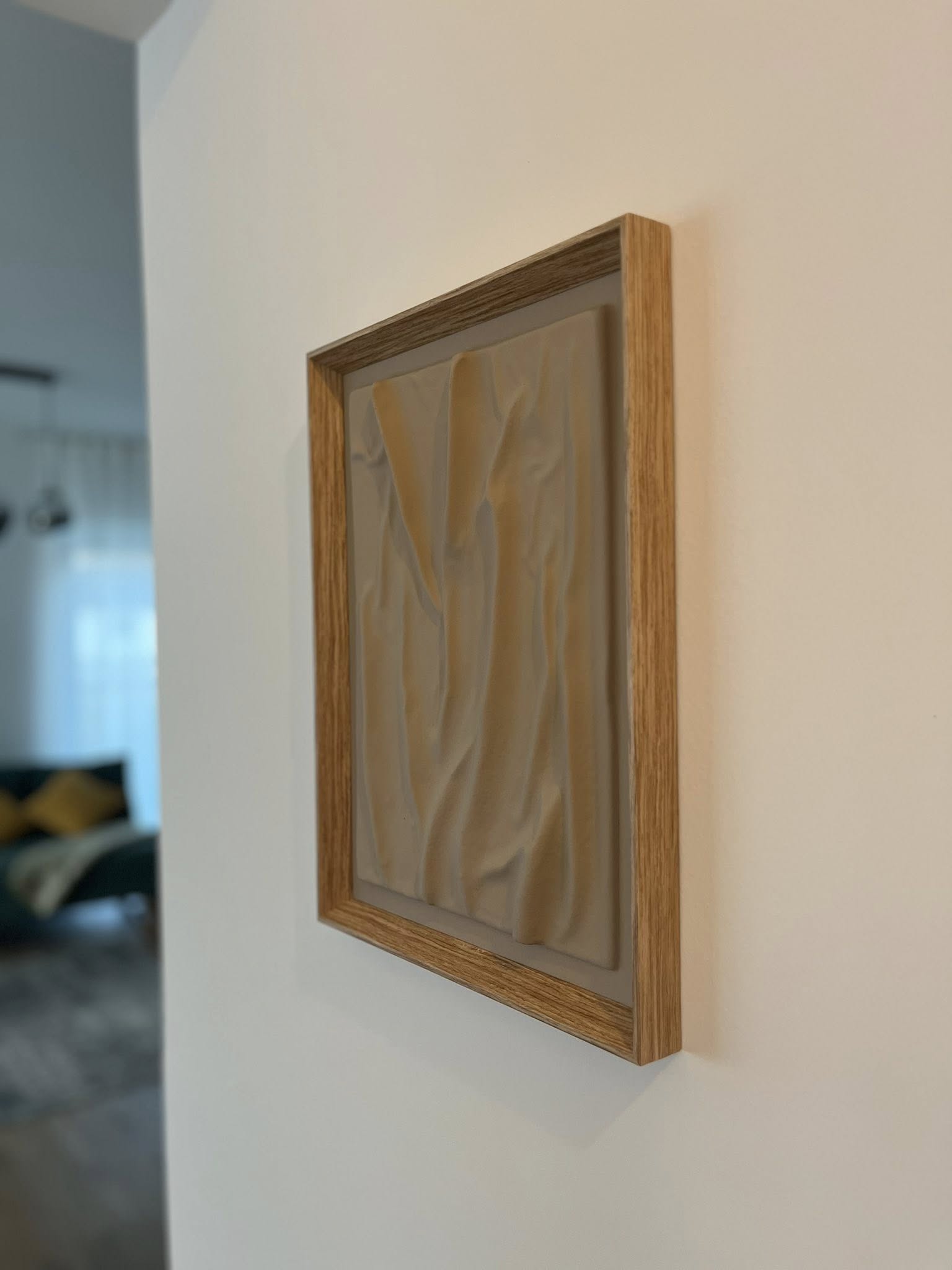 3D fali dombormű precíz rögzítése